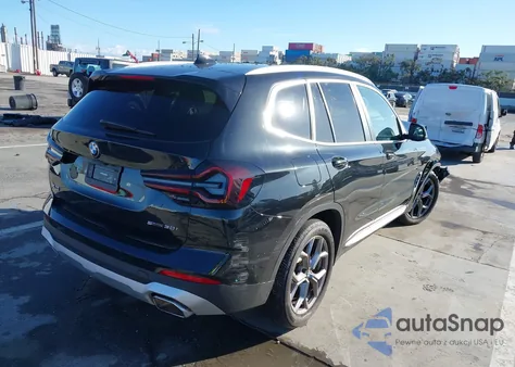 2023 BMW X3 Sdrive30I from USA, damaged, VIN 5UX43DP08P9T13856